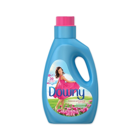 Downy Liquid Fabric Softener, April Fresh, 39 Loads, 64 oz Bottle 89674EA